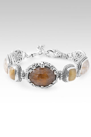 He Doesn't Make Mistakes Bracelet™ in Cacoxenite, Garden Quartz & Gold Rutilated Quartz - Multi Stone - only found at SARDA™