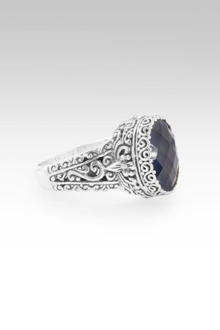 He Gives U Life Ring™ in Blue Violet Fluorite - Dinner - only found at SARDA™