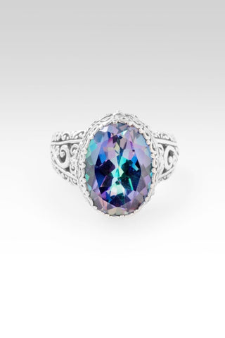 He Gives U Life Ring™ in Picasso Green™ Mystic Quartz - Dinner - only found at SARDA™
