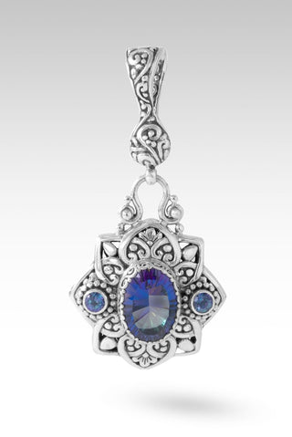 He Has Good Plans Pendant™ in Odyssey Universe™ Mystic Quartz & Sheer Luck™ Mystic Topaz - Multi Stone - only found at SARDA™