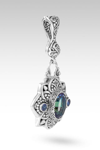 He Has Good Plans Pendant™ in Odyssey Universe™ Mystic Quartz & Sheer Luck™ Mystic Topaz - Multi Stone - only found at SARDA™