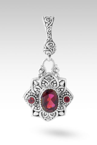 He Has Good Plans Pendant™ in Raspberry Rouge™ Mystic Quartz & Misty Exotica™ Mystic Topaz - Multi Stone - only found at SARDA™
