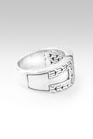 He Has Overcome Ring™ in Chainlink - Bypass - only found at SARDA™