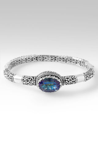He Holds the Whole Universe Bangle Bracelet™ in Odyssey Universe™ Mystic Quartz - Bangle - only found at SARDA™