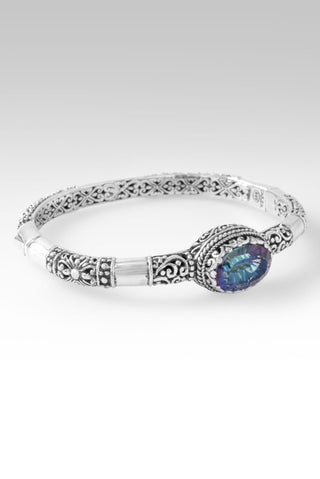 He Holds the Whole Universe Bangle Bracelet™ in Odyssey Universe™ Mystic Quartz - Bangle - only found at SARDA™