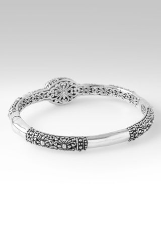 He Holds the Whole Universe Bangle Bracelet™ in Picasso Green™ Mystic Quartz - Bangle - only found at SARDA™