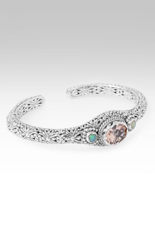 He Is Everything Cuff Bracelet™ in Champagne Lab Created Sapphire & Ethiopian Opal - Cuff - only found at SARDA™