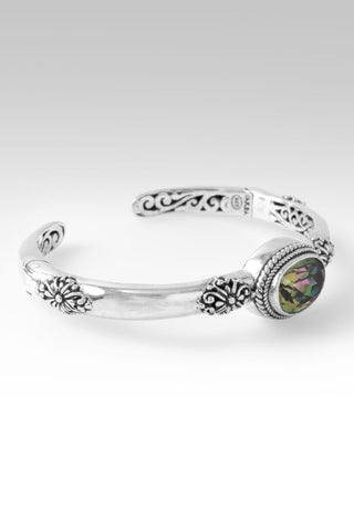 He Is Love & Life Cuff Bracelet™ in Willy Nilly™ Mystic Quartz - Cuff - only found at SARDA™