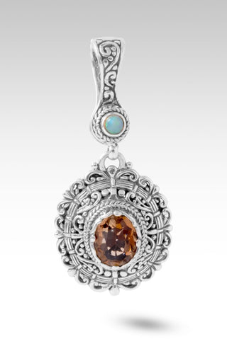He Is Love Pendant™ in Bi-Color Whiskey Topaz & Ethiopian Opal - Multi Stone - only found at SARDA™