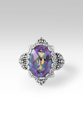 He Is Never Failing Ring™ in Bluejay Jazz™ Mystic Quartz - Dinner - only found at SARDA™