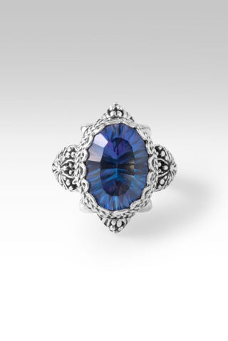 He Is Never Failing Ring™ in Odyssey Universe™ Mystic Quartz - Dinner - only found at SARDA™