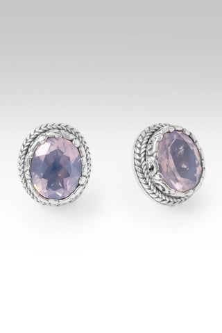 He is Risen Earrings™ in Lavender Moon Quartz - Stud - only found at SARDA™