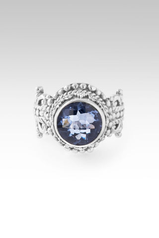 He Makes a Way Ring™ in Blue Violet Fluorite - Dinner - only found at SARDA™