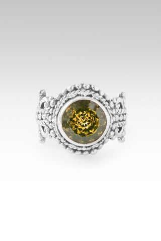 He Makes a Way Ring™ in Olive Quartz - Dinner - only found at SARDA™