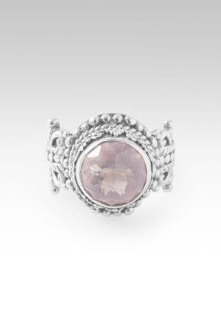He Makes a Way Ring™ in Rose Quartz - Dinner - only found at SARDA™