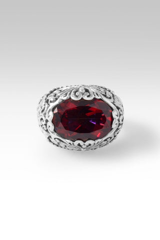 He Never Changes Ring™ in Raspberry Rouge™ Mystic Quartz - Dinner - only found at SARDA™