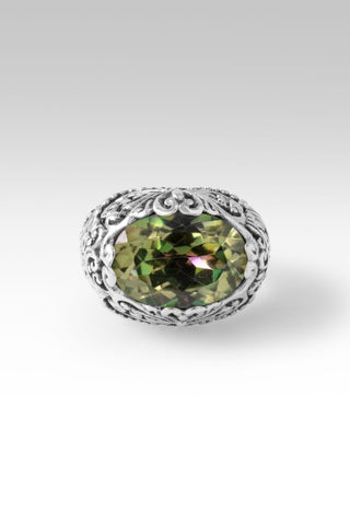 He Never Changes Ring™ in Willy Nilly™ Mystic Quartz - Dinner - only found at SARDA™