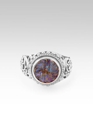 He Never Gives Up Ring™ in Northern Lights™ Mystic Quartz - Dinner - only found at SARDA™