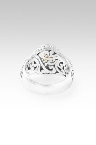 He Never Gives Up Ring™ in Olive Quartz - Dinner - only found at SARDA™