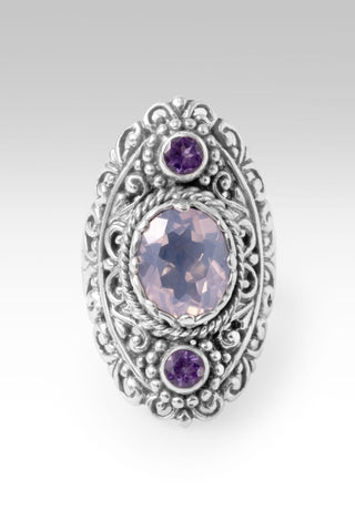 He Restores Ring™ in Lavender Moon Quartz & Amethyst - Statement - only found at SARDA™