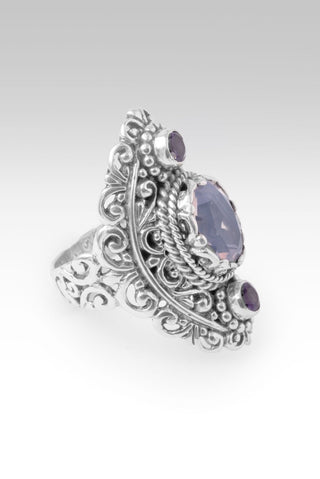He Restores Ring™ in Lavender Moon Quartz & Amethyst - Statement - only found at SARDA™