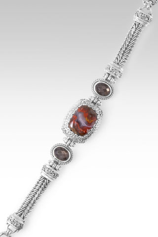 He Saved My Life Bracelet™ in Seam Agate & Chocolate Sunstone - Multi Stone - only found at SARDA™