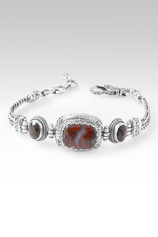 He Saved My Life Bracelet™ in Seam Agate & Chocolate Sunstone - Multi Stone - only found at SARDA™