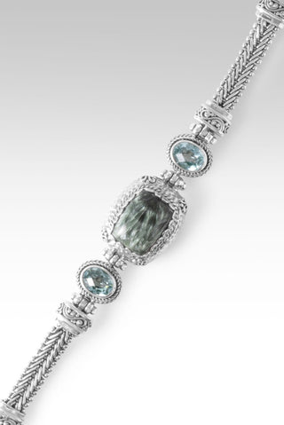 He Saved My Life Bracelet™ in Seraphinite & Paraiba Lab Created Spinel - Multi Stone - only found at SARDA™