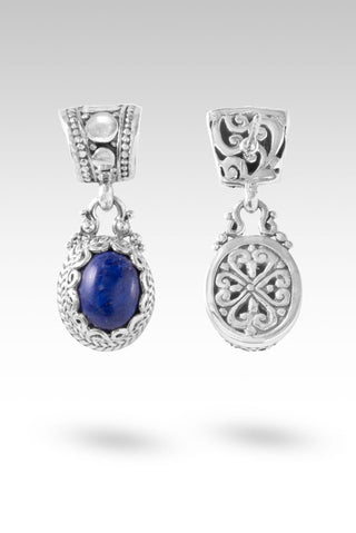 He Says I'm Freed Earrings™ in Lapis - Stud Dangle - only found at SARDA™