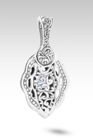 He Takes UR Worries Pendant™ in Blue Violet Fluorite & Serenity Blue Chalcedony - Multi Stone - only found at SARDA™