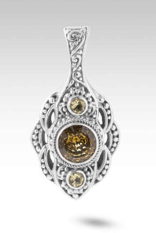 He Takes UR Worries Pendant™ in Olive Quartz - Multi Stone - only found at SARDA™
