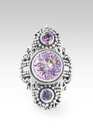 He Uses R Bruises Ring™ in Lotus Blossom™ Mystic Quartz & English Tearose™ Mystic Topaz - Statement - only found at SARDA™