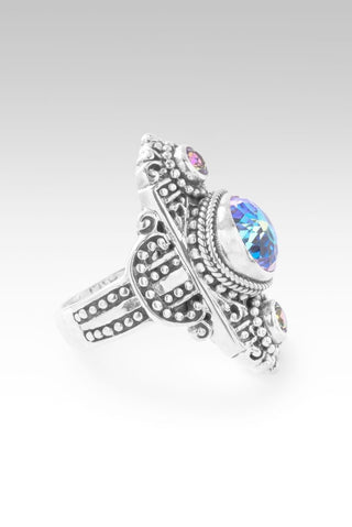 He Uses R Bruises Ring™ in Lotus Blossom™ Mystic Quartz & English Tearose™ Mystic Topaz - Statement - only found at SARDA™