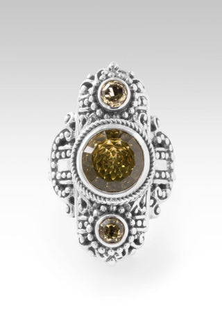 He Uses R Bruises Ring™ in Olive Quartz - Statement - only found at SARDA™
