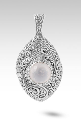 He Walks With Me Pendant™ in Phantom Quartz - Single Stone - only found at SARDA™