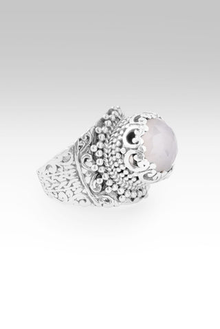 He Walks With Me Ring™ in Phantom Quartz - Statement - only found at SARDA™
