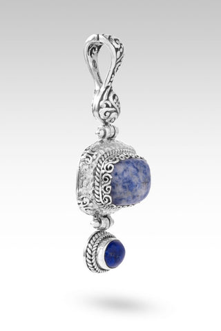 He Will Change U Pendant™ in Sodalite & Lapis - Multi Stone - only found at SARDA™