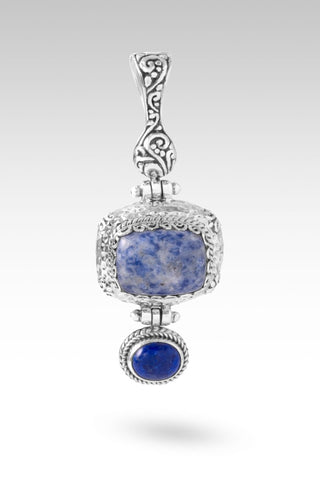 He Will Change U Pendant™ in Sodalite & Lapis - Multi Stone - only found at SARDA™