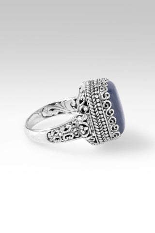 He Wins Every Battle Ring™ in Blue Kyanite - Dinner - only found at SARDA™