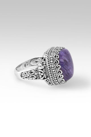 He Wins Every Battle Ring™ in Charoite - Dinner - only found at SARDA™
