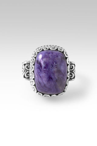 He Wins Every Battle Ring™ in Charoite - Dinner - only found at SARDA™