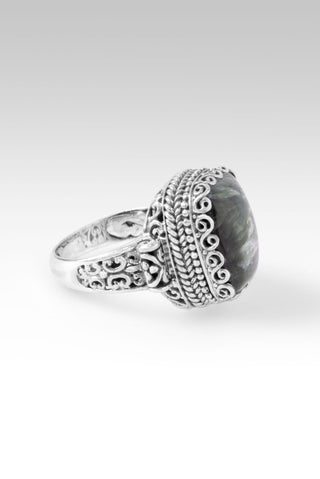 He Wins Every Battle Ring™ in Seraphinite - Dinner - only found at SARDA™