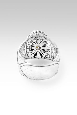 Heaven and Earth Ring™ in Sagenitic Quartz - Dinner - only found at SARDA™