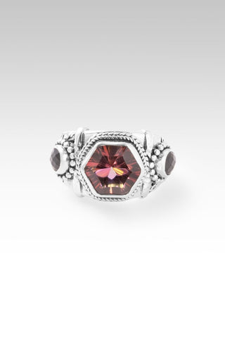 Heavenly Devotion Ring II™ in Counterintuitive™ Mystic Quartz & Black Spinel - Dinner - only found at SARDA™