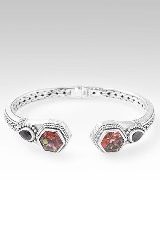 Heavenly Devotion Tip - to - Tip Bracelet™ in CounterIntuitive™ Mystic Quartz & Black Spinel - Tip - to - Tip - only found at SARDA™