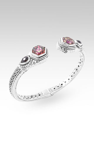 Heavenly Devotion Tip - to - Tip Bracelet™ in CounterIntuitive™ Mystic Quartz & Black Spinel - Tip - to - Tip - only found at SARDA™