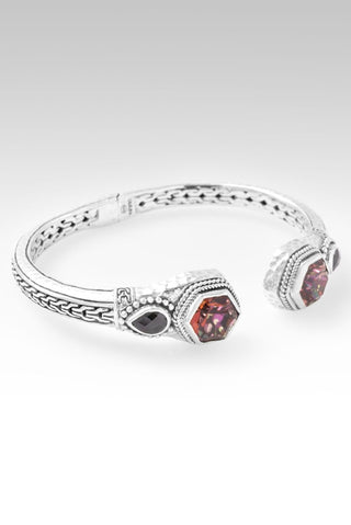Heavenly Devotion Tip - to - Tip Bracelet™ in CounterIntuitive™ Mystic Quartz & Black Spinel - Tip - to - Tip - only found at SARDA™