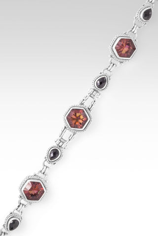 Heavenly Grace Bracelet II™ in Counterintuitive™ Mystic Quartz & Black Spinel - Multi Stone - only found at SARDA™