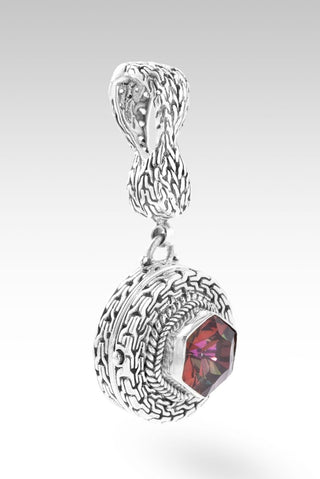 Heavenly Grace Pendant™ in Counterintuitive™ Mystic Quartz - Single Stone - only found at SARDA™