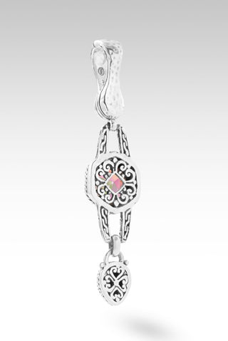 Heavenly Grace Pendant™ in CounterIntuitive™ Mystic Quartz & Black Spinel - Multi Stone - only found at SARDA™